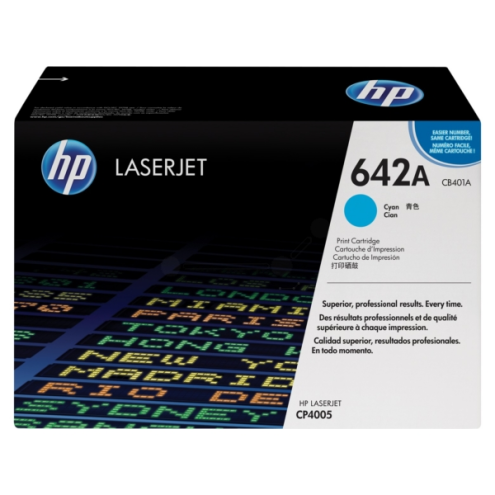 ORIGINAL HP 642A Tonerkartusche cyan 7.500 Seiten (CB 401 A)