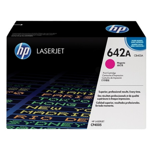 ORIGINAL HP 642A Tonerkartusche magenta 7.500 Seiten (CB 403 A)