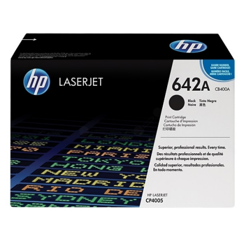 ORIGINAL HP 642A Tonerkartusche schwarz 7.500 Seiten (CB 400 A)