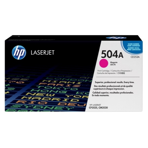 ORIGINAL HP 504A Tonerkartusche magenta 7.000 Seiten (CE 253 A)