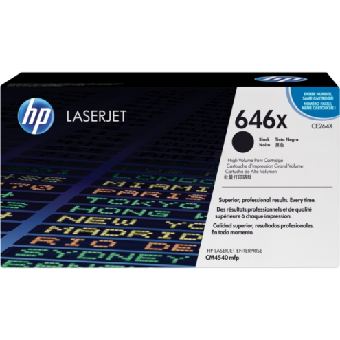 ORIGINAL HP 646X Tonerkartusche schwarz 17.000 Seiten/5% (CE 264 X)