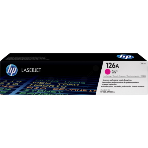 ORIGINAL HP 126A Toner magenta 1.000 Seiten (CE 313 A)