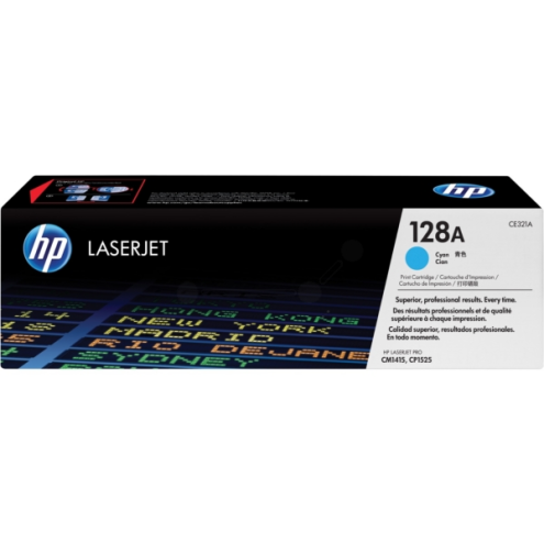 ORIGINAL HP 128A Toner cyan 1.300 Seiten (CE 321 A)