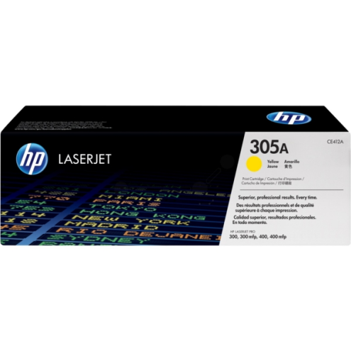 ORIGINAL HP 305A Tonerkartusche gelb 2.600 Seiten (CE 412 A)