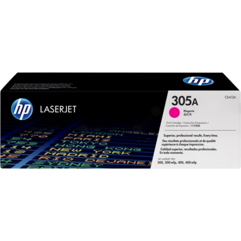 ORIGINAL HP 305A Tonerkartusche magenta 2.600 Seiten (CE 413 A)