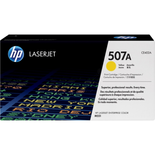 ORIGINAL HP 507A Tonerkartusche gelb 6.000 Seiten (CE 402 A)