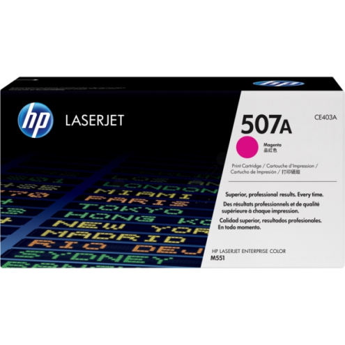 ORIGINAL HP 507A Tonerkartusche magenta 6.000 Seiten (CE 403 A)