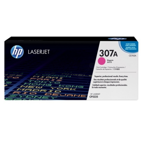 ORIGINAL HP 307A Tonerkartusche magenta 7.300 Seiten (CE 743 A)