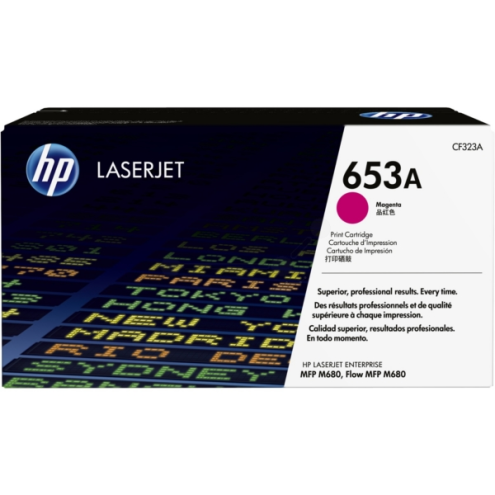 ORIGINAL HP 653A Tonerkartusche magenta 16.500 Seiten (CF 323 A)