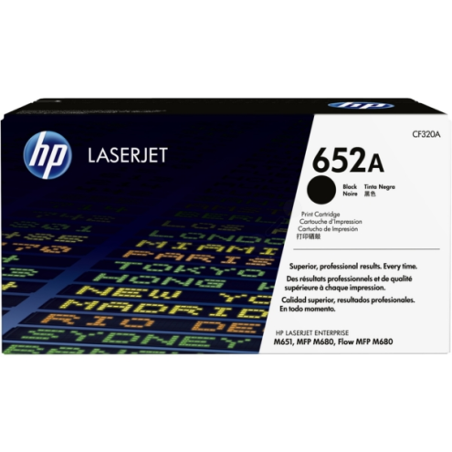 ORIGINAL HP 652A Tonerkartusche schwarz 11.500 Seiten (CF 320 A)
