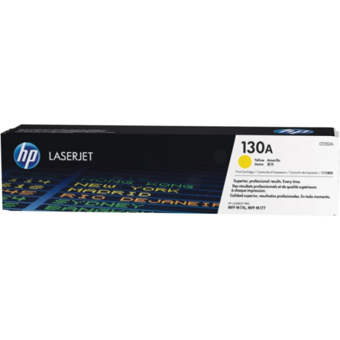 ORIGINAL HP 130A Toner-Kit gelb 1.000 Seiten (CF 352 A)