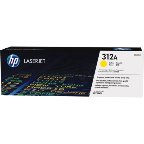 ORIGINAL HP 312A Tonerkartusche gelb 2.700 Seiten (CF 382 A)