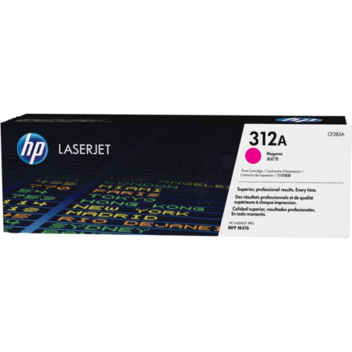 ORIGINAL HP 312A Tonerkartusche magenta 2.700 Seiten (CF 383 A)