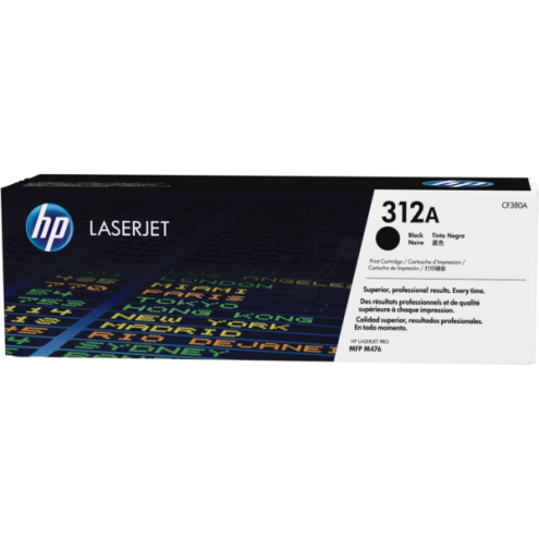 ORIGINAL HP 312A Tonerkartusche schwarz 2.400 Seiten (CF 380 A)