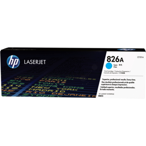 ORIGINAL HP 826A Toner cyan 31.500 Seiten/5% (CF 311 A)