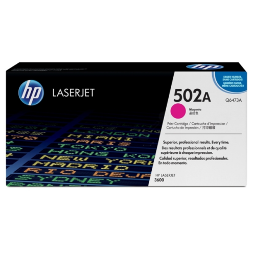 ORIGINAL HP 502A Tonerkartusche magenta 4.000 Seiten/5% (Q 6473 A)