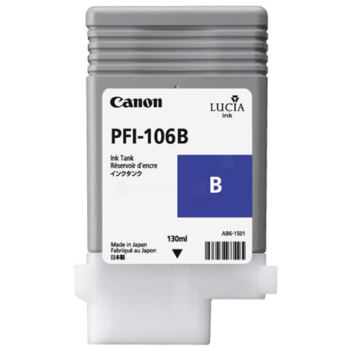 ORIGINAL CANON PFI106B Tintenpatrone blau 130,00 ml (6629 B 001)