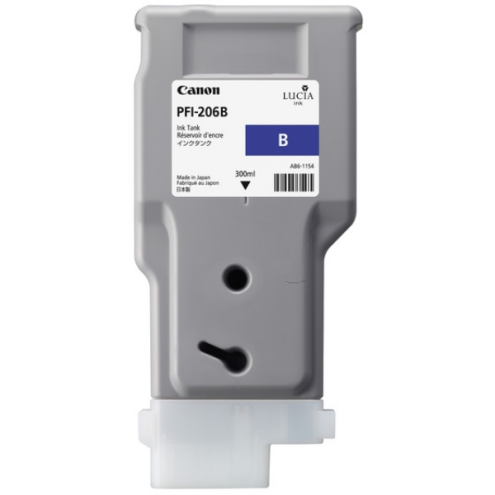 ORIGINAL CANON PFI206B Tintenpatrone blau 300,00 ml (5311 B 001)