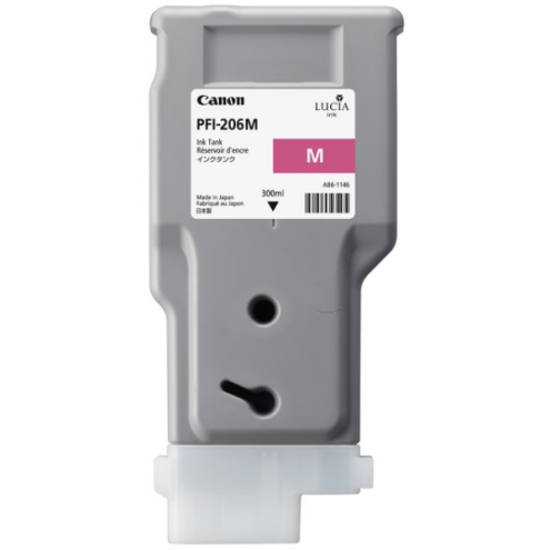 ORIGINAL CANON PFI206M Tintenpatrone magenta 300,00 ml (5305 B 001)