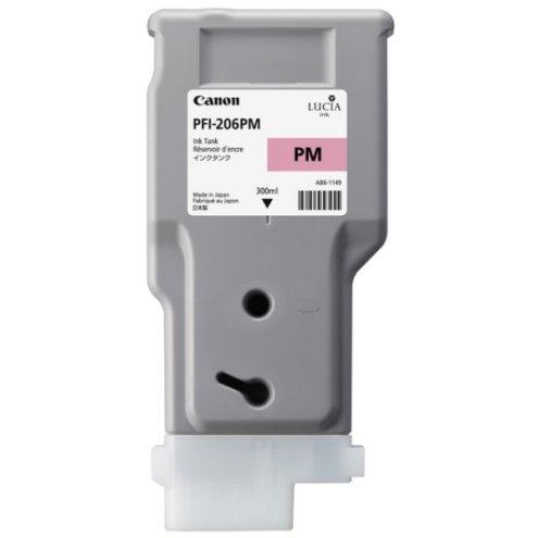 ORIGINAL CANON PFI206PM Tintenpatrone magenta hell 300,00 ml (5308 B 001)