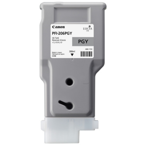 ORIGINAL CANON PFI206PGY Tintenpatrone fotograu 300,00 ml (5313 B 001)