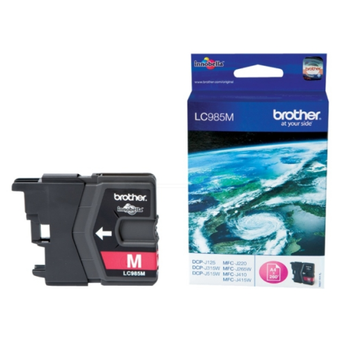 ORIGINAL BROTHER LC985M Tintenpatrone magenta 260 Seiten, 4,80 ml