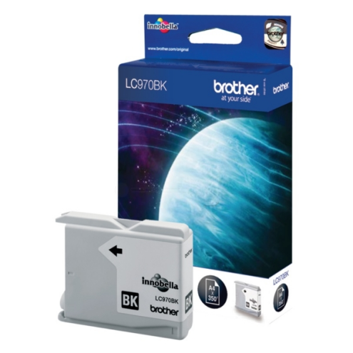 ORIGINAL BROTHER LC970BK Tintenpatrone schwarz 350 Seiten, 9,00 ml