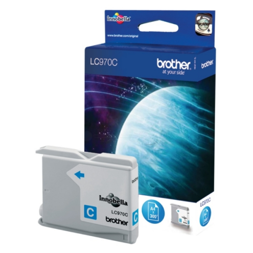ORIGINAL BROTHER LC970C Tintenpatrone cyan 300 Seiten, 8,00 ml