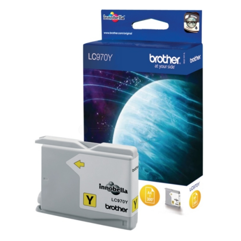 ORIGINAL BROTHER LC970Y Tintenpatrone gelb 300 Seiten, 10,00 ml
