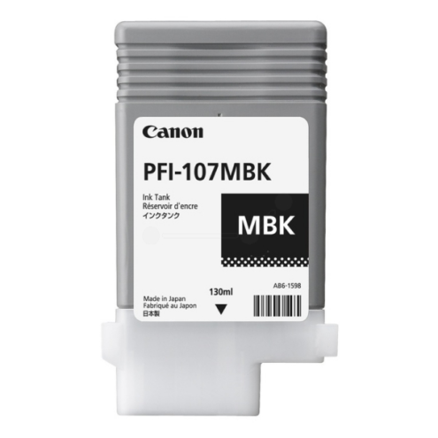 ORIGINAL CANON PFI107MBK Tintenpatrone schwarz matt 130,00 ml (6704 B 001)