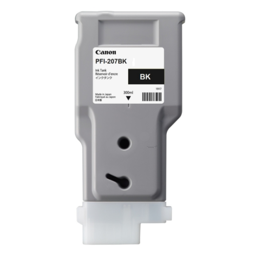 ORIGINAL CANON PFI207BK Tintenpatrone schwarz 300,00 ml (8789 B 001)