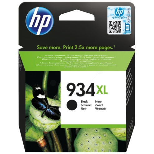 ORIGINAL HP 934XL Tintenpatrone schwarz High-Capacity 1.000 Seiten, 25,50 ml (C2P23AE)