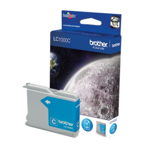 ORIGINAL BROTHER LC1000C Tintenpatrone cyan 400 Seiten, 6,50 ml