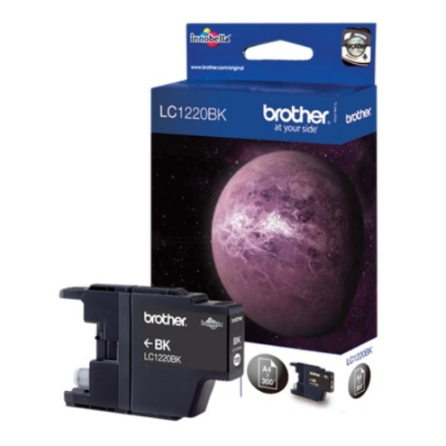 ORIGINAL BROTHER LC1220BK Tintenpatrone schwarz 300 Seiten