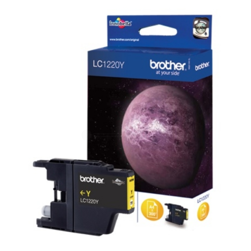 ORIGINAL BROTHER LC1220Y Tintenpatrone gelb 300 Seiten
