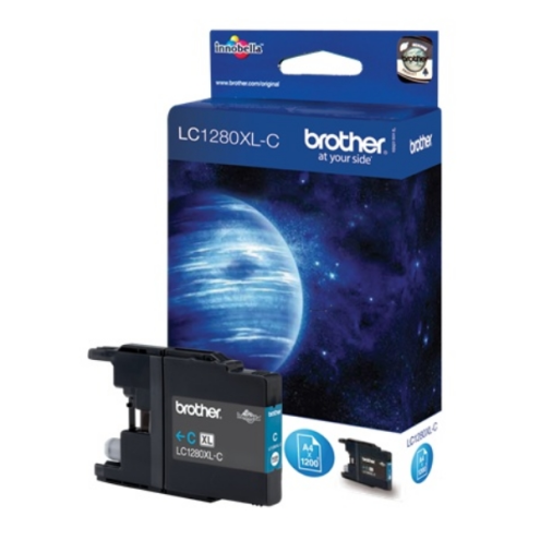 ORIGINAL BROTHER LC1280XLC Tintenpatrone cyan High-Capacity 1.200 Seiten