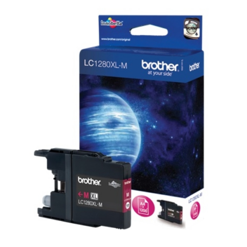 ORIGINAL BROTHER LC1280XLM Tintenpatrone magenta High-Capacity 1.200 Seiten