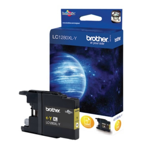 ORIGINAL BROTHER LC1280XLY Tintenpatrone gelb High-Capacity 1.200 Seiten