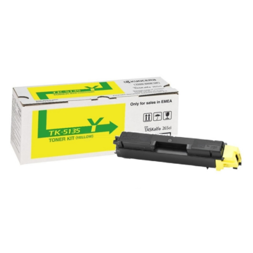 ORIGINAL KYOCERA TK5135Y Toner-Kit gelb 5.000 Seiten/5% (1T02PAANL0)