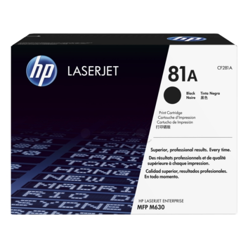 ORIGINAL HP 81A Tonerkartusche schwarz 10.500 Seiten (CF 281 A)
