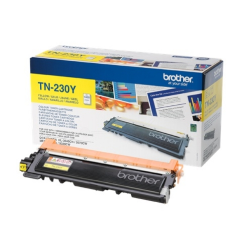 ORIGINAL BROTHER TN230Y Toner-Kit gelb 1.400 Seiten