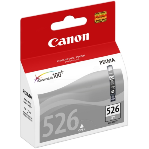 ORIGINAL CANON CLI526GY Tintenpatrone grau 437 Seiten, 9,00 ml (4544 B 001)