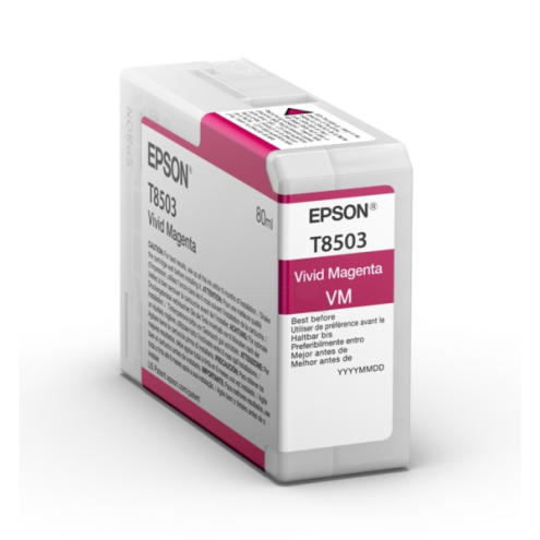 ORIGINAL EPSON T8503 Tintenpatrone magenta 80,00 ml (C 13 T 85030N)