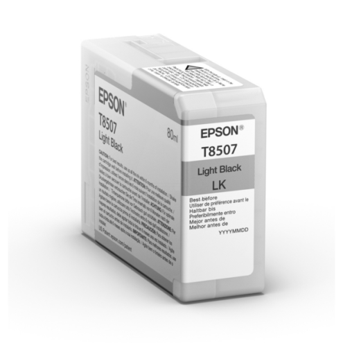 ORIGINAL EPSON T8507 Tintenpatrone schwarz hell 80,00 ml (C 13 T 850700)