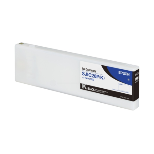 ORIGINAL EPSON SJIC26PK Tintenpatrone schwarz 295,20 ml (C 33 S0 20618)