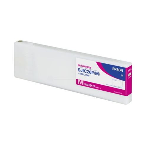 ORIGINAL EPSON SJIC26PM Tintenpatrone magenta 294,30 ml (C 33 S0 20620)