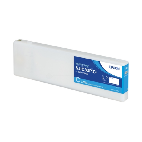 ORIGINAL EPSON SJIC30PC Tintenpatrone cyan 294,30 ml (C 33 S0 20640)