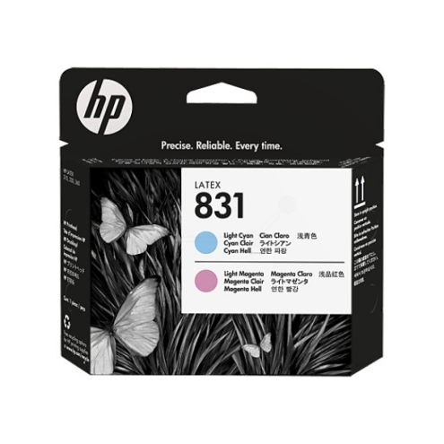 ORIGINAL HP 831 Druckkopf cyan hell magenta hell (CZ 679 A)