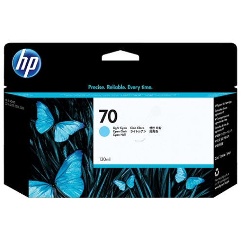 ORIGINAL HP 70 Tintenpatrone cyan hell 130,00 ml (C 9390 A)