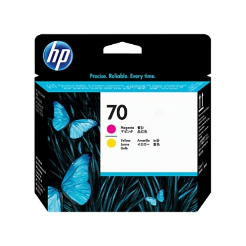 ORIGINAL HP 70 Druckkopf magenta +gelb 130,00 ml (C 9406 A)